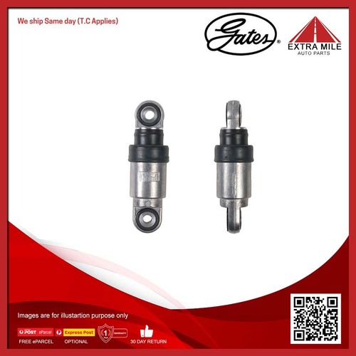 Gates Vibration Damper V-ribbed Belt For Volkswagen LT 28-46 2DA,2DD,2DH 2.5L