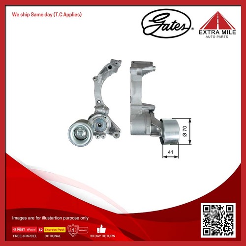 Gates V-Ribbed Belt Tensioner For Toyota Land Cruiser VDJ76R,VDJ78R,VDJ200 4.5L