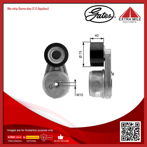 Gates DriveAlign V-ribbed Belt Tensioner - 38653 [7808-26053]
