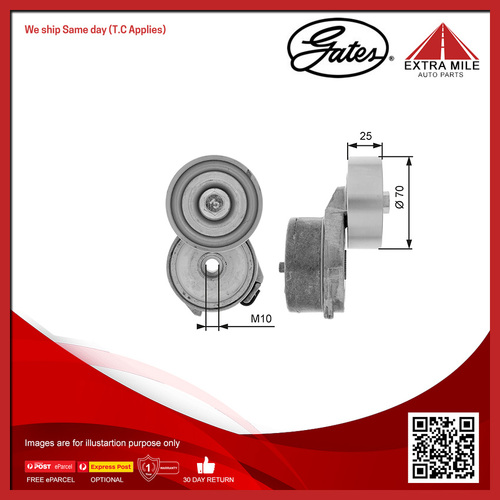 Gates DriveAlign V-ribbed Belt Tensioner - 38656 [7808-26056]