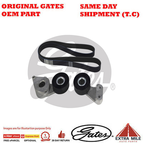 Gates V-Ribbed Belt Set For KIA CARNIVAL - 7884-21656
