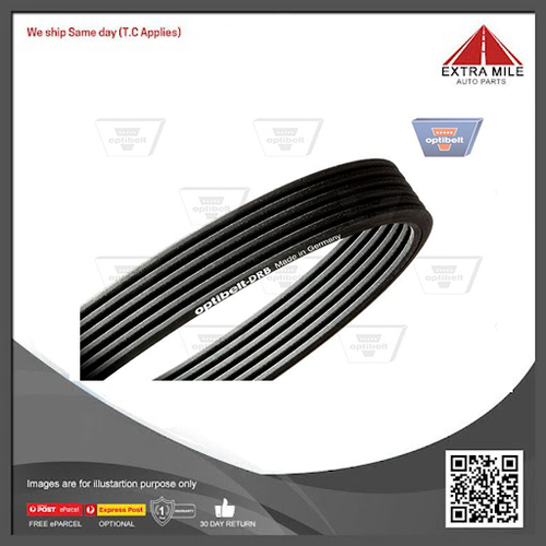 Optibelt Belt - Serpentine Belt For Porsche Cayenne (9PA) 4.5L 4511cc