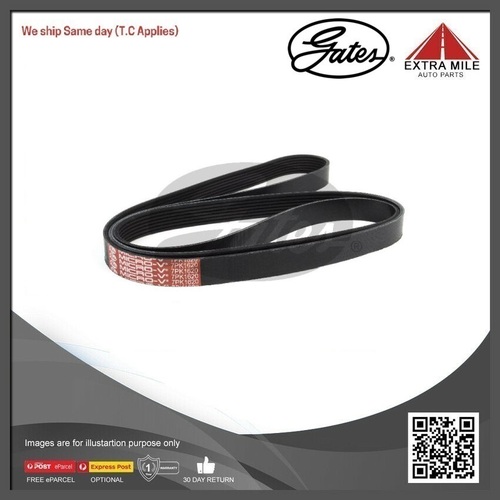 Gates V-Ribbed AT Belt for Toyota Land Cruiser Prado KDJ150 1KDFTV 3.0L 7PK1620