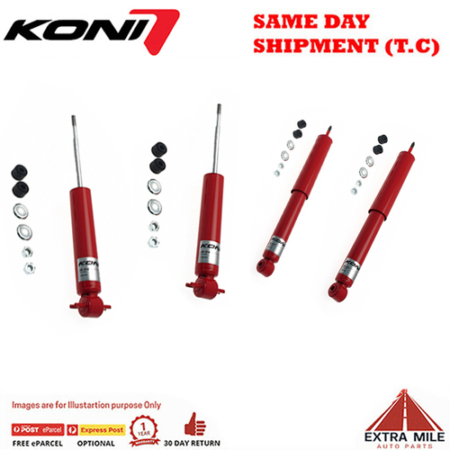 KONI ADJUSTABLE FRONT & REAR SHOCK ABSORBERS For CHEVROLET CAMERO 68 69  -MULTI