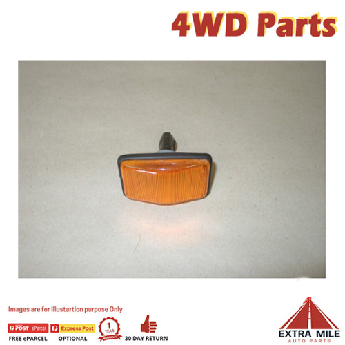 Side Repeater Light For Toyota Landcruiser FZJ80 - 4.5L 1FZFE Prl 08/92 - 01/98