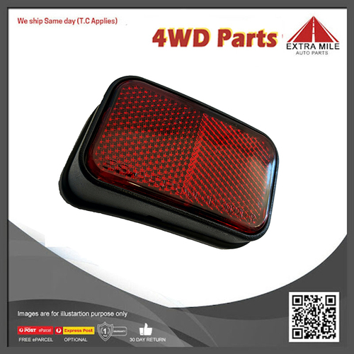 Bumper Bar Reflector-Rear Left For Toyota Hilux LN172-5L&5LE 3.0L 11/97-01/05