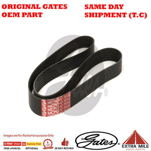 Gates V-Ribbed Belt For HONDA ACCORD