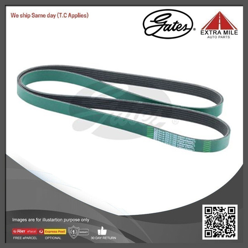 Gates Fleetrunner Micro V-Ribbed Belt For Freightliner Fld Series FLD 14.9L