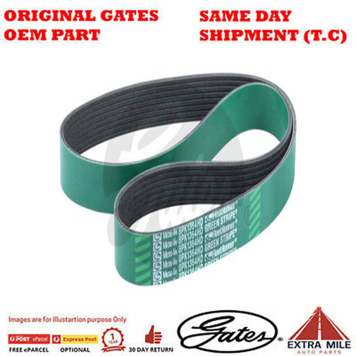 Gates V-Ribbed Belt For VOLVO 8900 / FH16 II / FM/FMX - 8555-0052