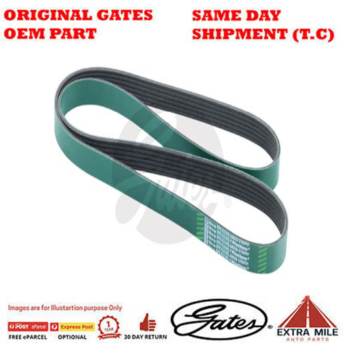 Gates V-Ribbed Belt For INTERNATIONAL 9000-Series/IVECO POWERSTAR