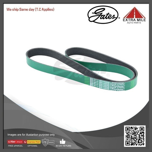 Gates Fleetrunner Micro-V-Ribbed Belt For Mercedes-Benz Atego 6.3L/4.2L Diesel