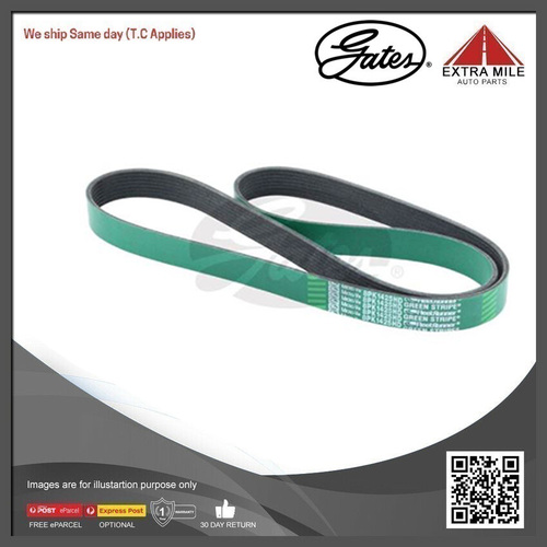 Gates Fleetrunner Micro-V-Ribbed Belt For Freightliner Columbia CL120 12.7L Dsl