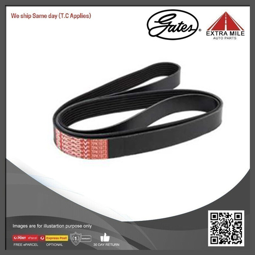 Gates Micro V-Ribbed Belt For Renault Trafic 2.0L Diesel-8653-10428