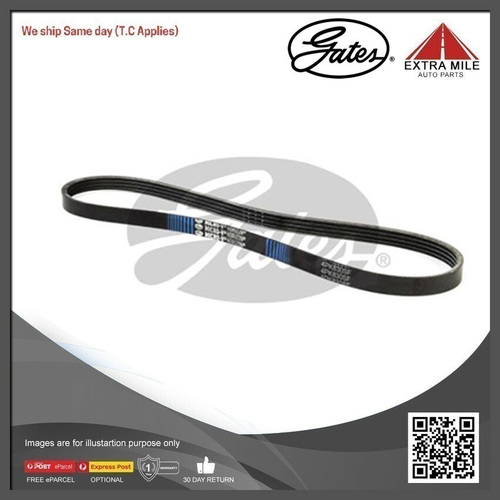 Gates Micro V-Ribbed Belt For BMW 5 3.0L 306D2,306D3 Diesel-8653-10619