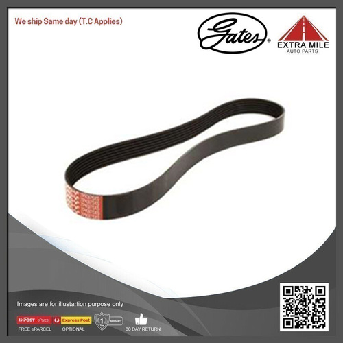 Gates Micro V-Ribbed Belt For Suzuki Swift 1.0L/1.2L Petrol-8653-10897