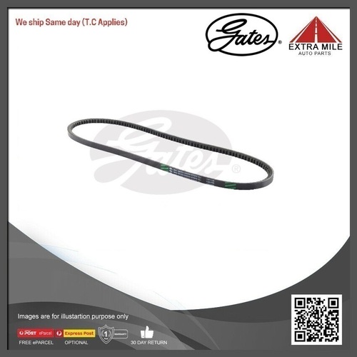 Gates V-Belt For Toyota Coaster 4.0 TD N04C-UH XZB70 RWD Bus - 8701-9455