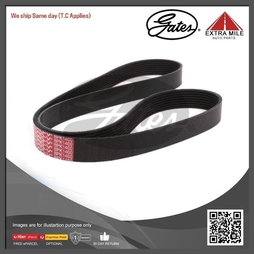 Gates V-Ribbed Belt for BMW 3 M3 S55 B30 A F30,F80 RWD 8PK1400