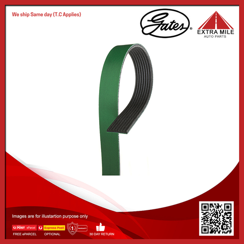 Gates Fleet Runner Heavy Duty Micro-V Ribbed Belt - 8555-01021 (8PK3424HD)