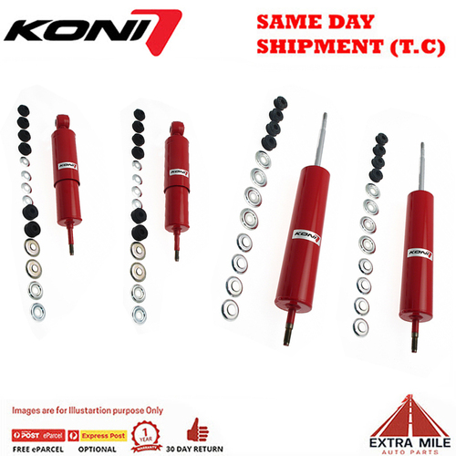 KONI HEAVY TRACK FRONT&REAR SHOCK ABSORBERS For LAND ROVER DEFENDER 110 SERIES
