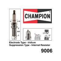 9006 Iridium Spark Plug for HYUNDAI ILOAD TQ-V IMAX TQ-W IX35 LM SANTA FE CM