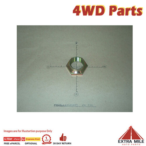 Manual Trans Output Shaft Nut For Toyota Landcruiser HJ60 - 4.0L 2H Dsl