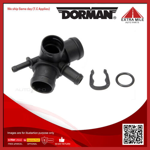Dorman Engine Hose Connector For Volkswagen Golf MK4 2.0L,1.9L AHF I4 8V SOHC