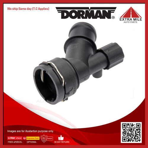 Dorman Engine Hose Connector For Volkswagen Polo 9N 1.9L AXR I4 8V SOHC