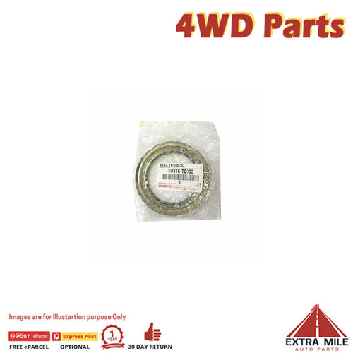 Front Axle Hub Oil Seal For Toyota Hilux KUN26-1KDFTV 3.0L 03/05-09/15