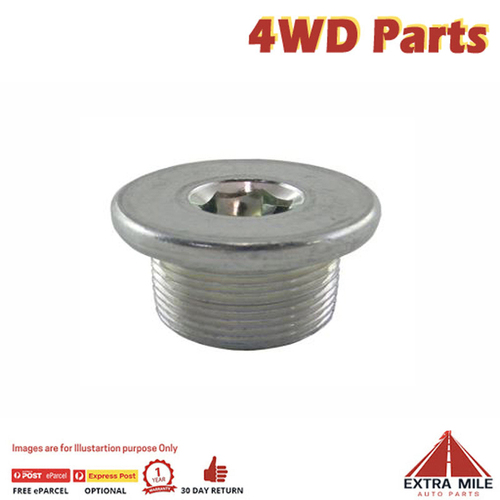 Diff Drain Plug For Toyota Hilux KUN26-1KDFTV 3.0L 03/05-09/15 90341-24014JNG