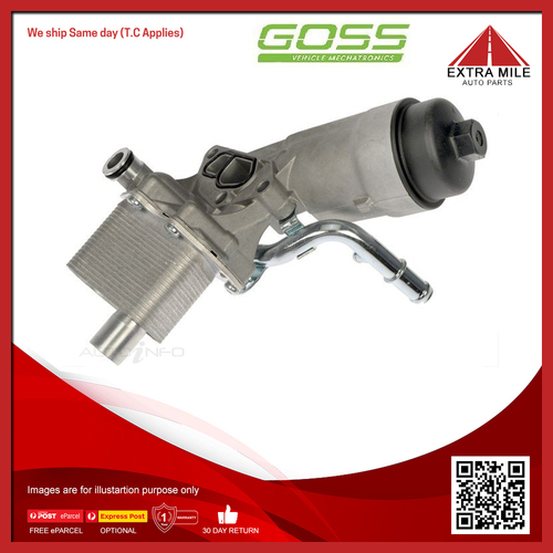 Goss Engine Oil Cooler For Holden Trax LT LTZ TJ 1.4L B14NET (LUJ) I4 16V DOHC