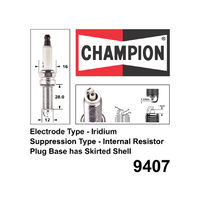 9407 Iridium Spark Plug for CHRYSLER 300 LX