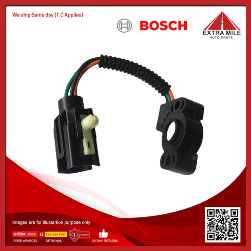 Bosch Throttle Position Sensor For Ford Fairlane NA, NC 3.0L Efi 6Cyl 6P