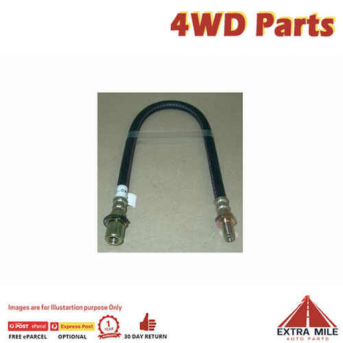 Rear Centre Brake Hose For Toyota Hilux YN67-4Y 2.2L Carby 08/1985-07/88