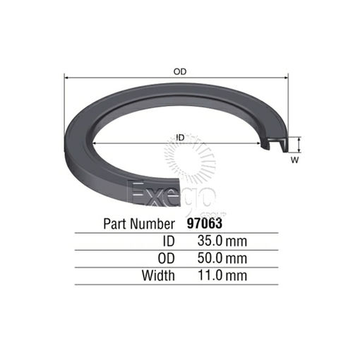97063 Oil Seal for NISSAN 180SX S13 (Grey-Imp) - TRANSMISSION/GEARBOX OUTPUT REAR EXTENSION