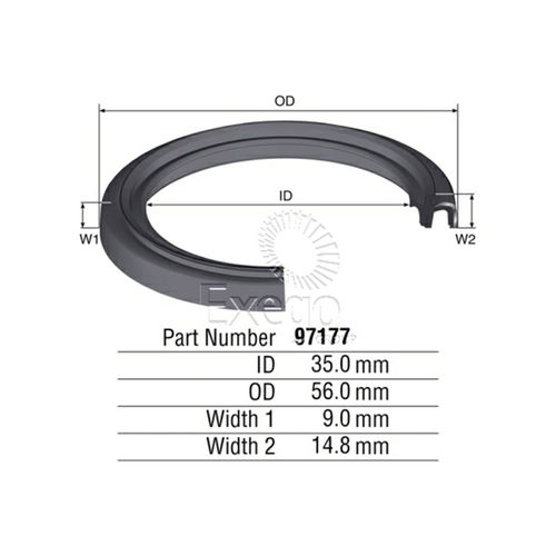 97177 Oil Seal for FORD LASER KA KB KC KE KE II KF KH KJ KL-(KJ-II) KM-(KJ-III) KN KQ - AXLE / DRIVE SHAFT - FRONT INNER