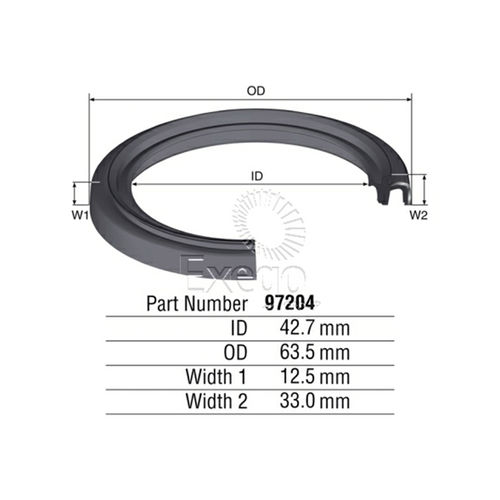 97204 Oil Seal for STUDEBAKER LARK - - TRANSMISSION/GEARBOX OUTPUT REAR EXTENSION