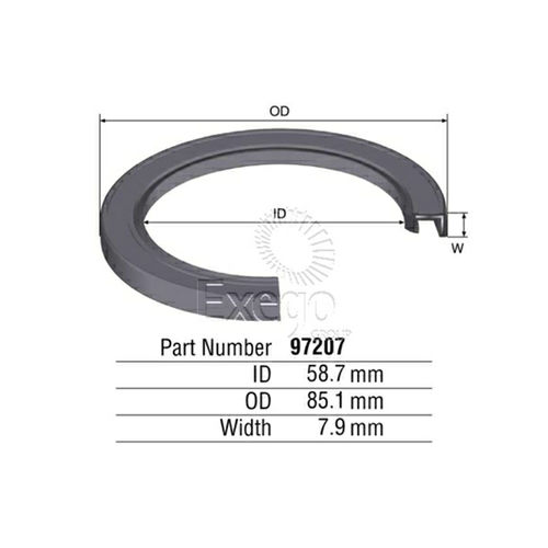 97207 Oil Seal for LAND-ROVER LANDROVER SERIES-2A SERIES-3 - AXLE / DRIVE SHAFT - FRONT INNER