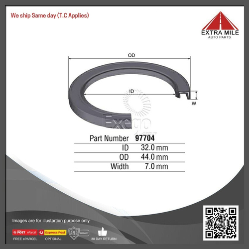 Kelpro Oil Seal For Holden Gemin RB 1.5L 4XC1-97704