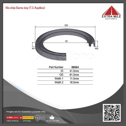 Kelpro Oil Seal For Mitsubishi Lancer Evolution EVO 8 2.0L-98564