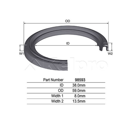 98593 Oil Seal for NISSAN X-TRAIL T30 T31 - AXLE / DRIVE SHAFT - FRONT INNER