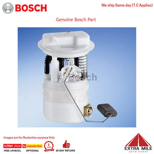 Bosch Fuel Pump for Renault Clio BB/CB/SB 1.6L K4M 708 2000-2007 - 0986580358