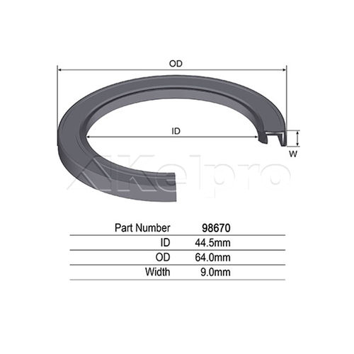 98670 Oil Seal for HOLDEN RODEO RA TF - TRANSFER CASE FRONT OUTPUT