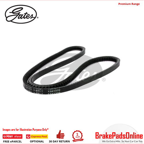 Gates V-Belt For Holden, Peugeot, Toyota - 8507-1370YE