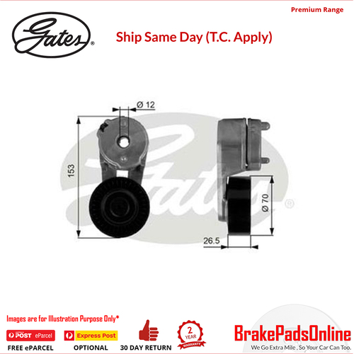 DriveAlign Tensioner Unit For Jeep - 7808-1063