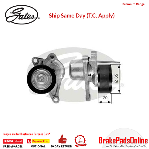 Gates Drivealign Tensioner Unit For Nissan, Renault - 7803-21423