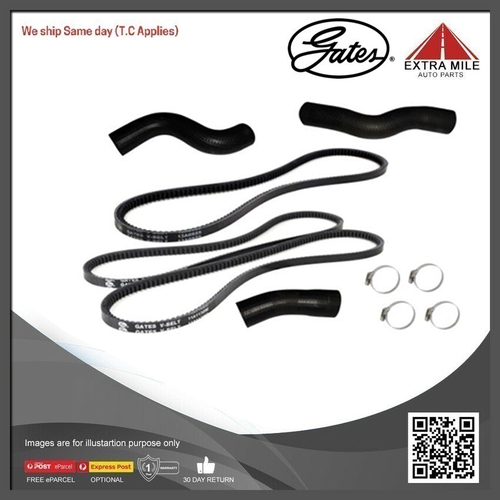 Gates Radiator Hose & Belt Emergency Kit For Toyota - GE4WDKIT-8