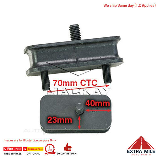 Mackay Engine Mount Front Left  For Chrysler Charger CL 1976-1978 - 4.3L