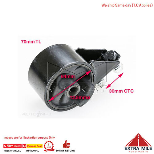 A2012 Rear Engine Mount for FORD LASER KF 1990-1991 - 1.8L