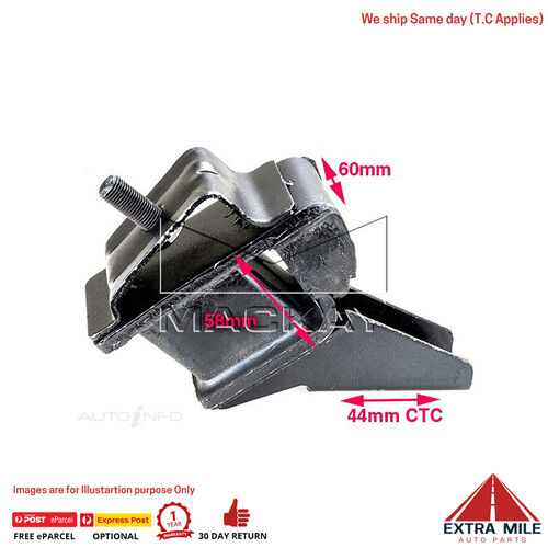  A2032 Engine Mount Front Right For Toyota Corolla KE70R 1.3L I4 Ptl Man&Auto
