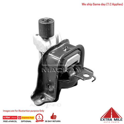 Mackay A5486 Engine Mount Right For Toyota Echo NCP10R 1.3L I4 Ptl Manual & Auto